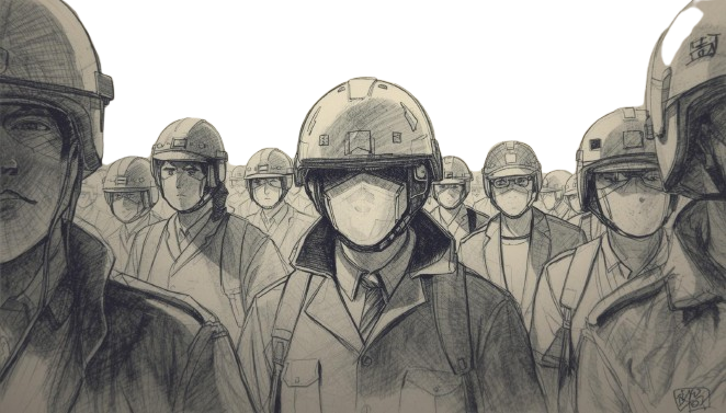 Evacuation simulation visualization